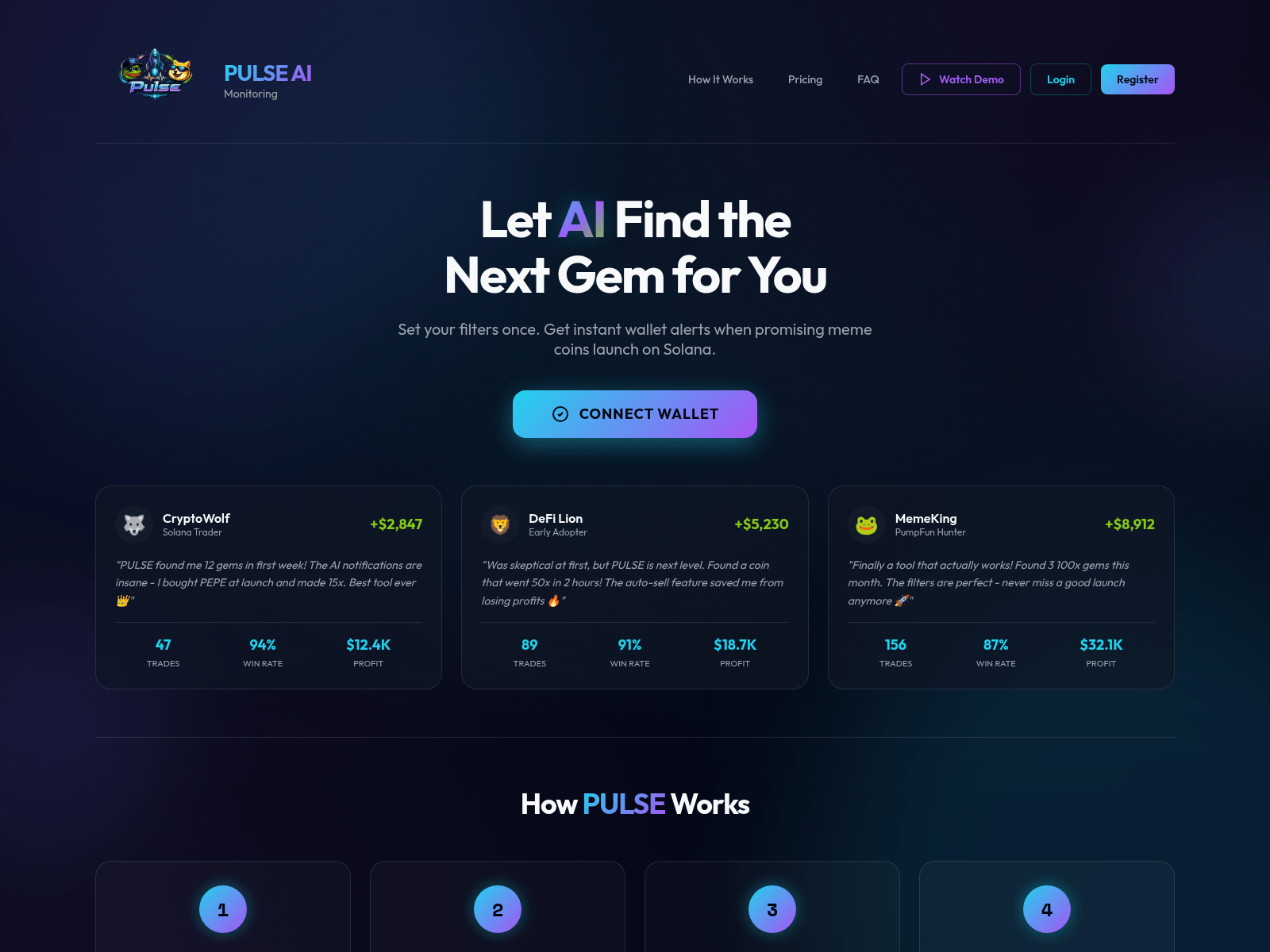 Screenshot of solpulse.ltd