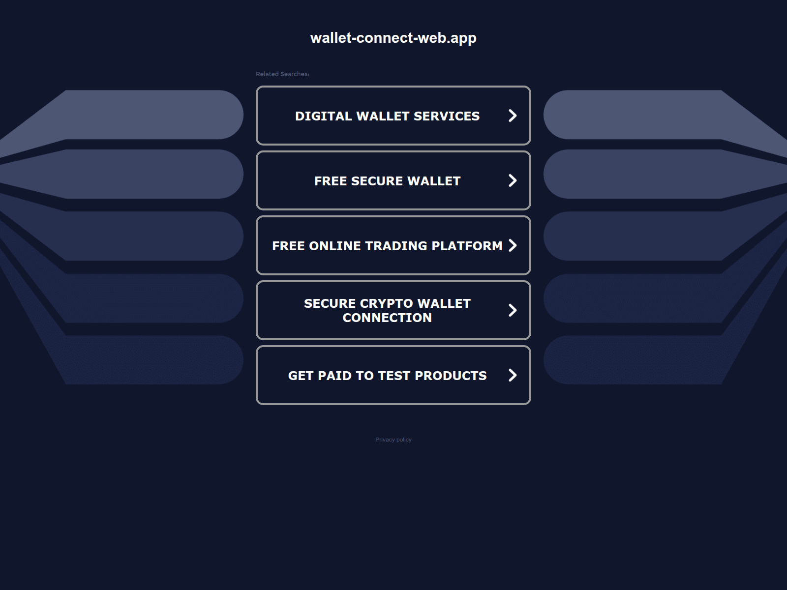 Screenshot of wallet-connect-web.app