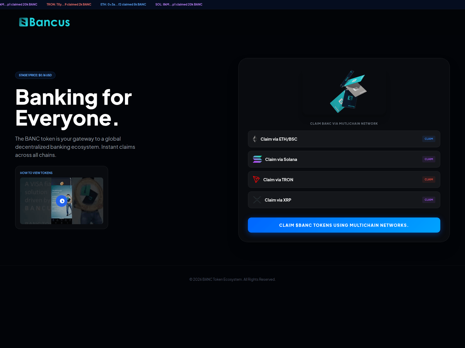 Screenshot of invitebancus.pages.dev