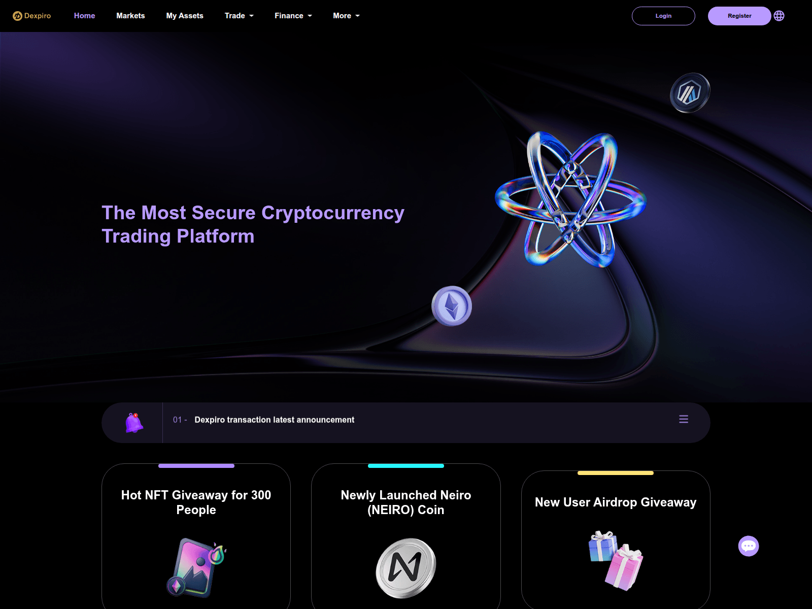 Screenshot of dexpiroap.com