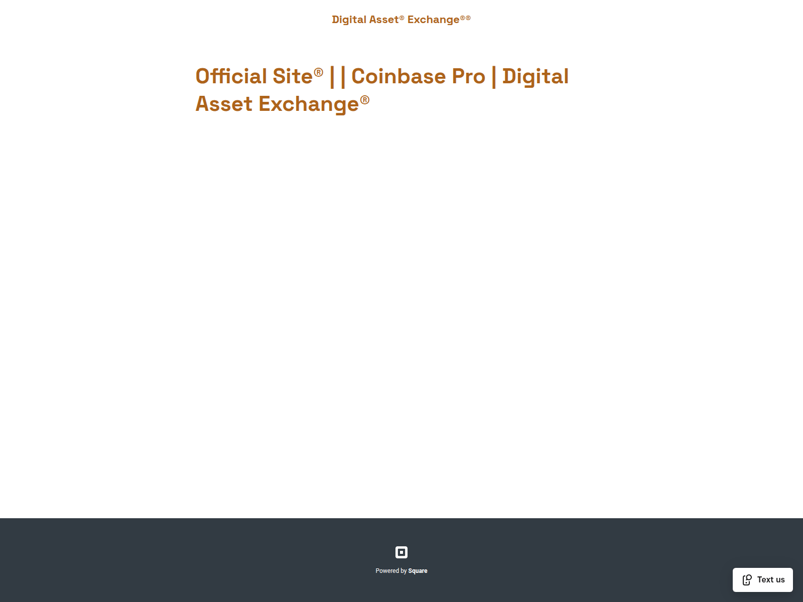Screenshot of welcome-coinpro-lo-cdn.square.site