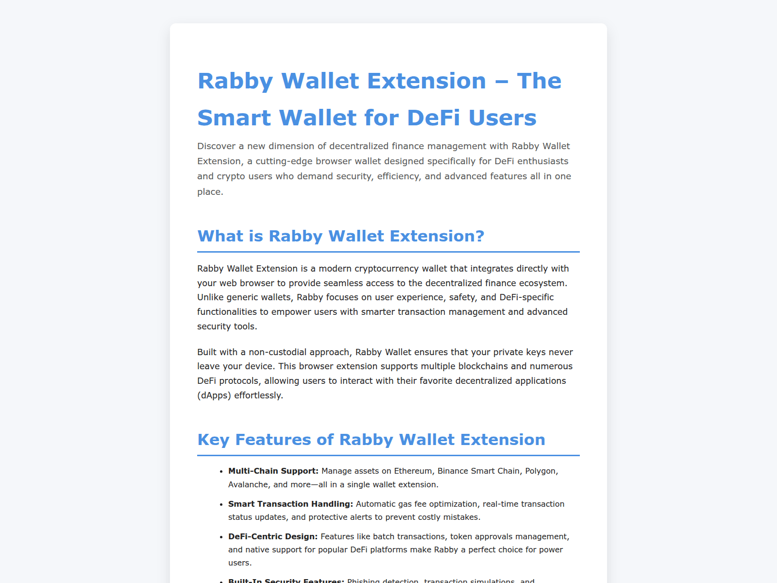 Screenshot of rabby-wllet-exn.pages.dev