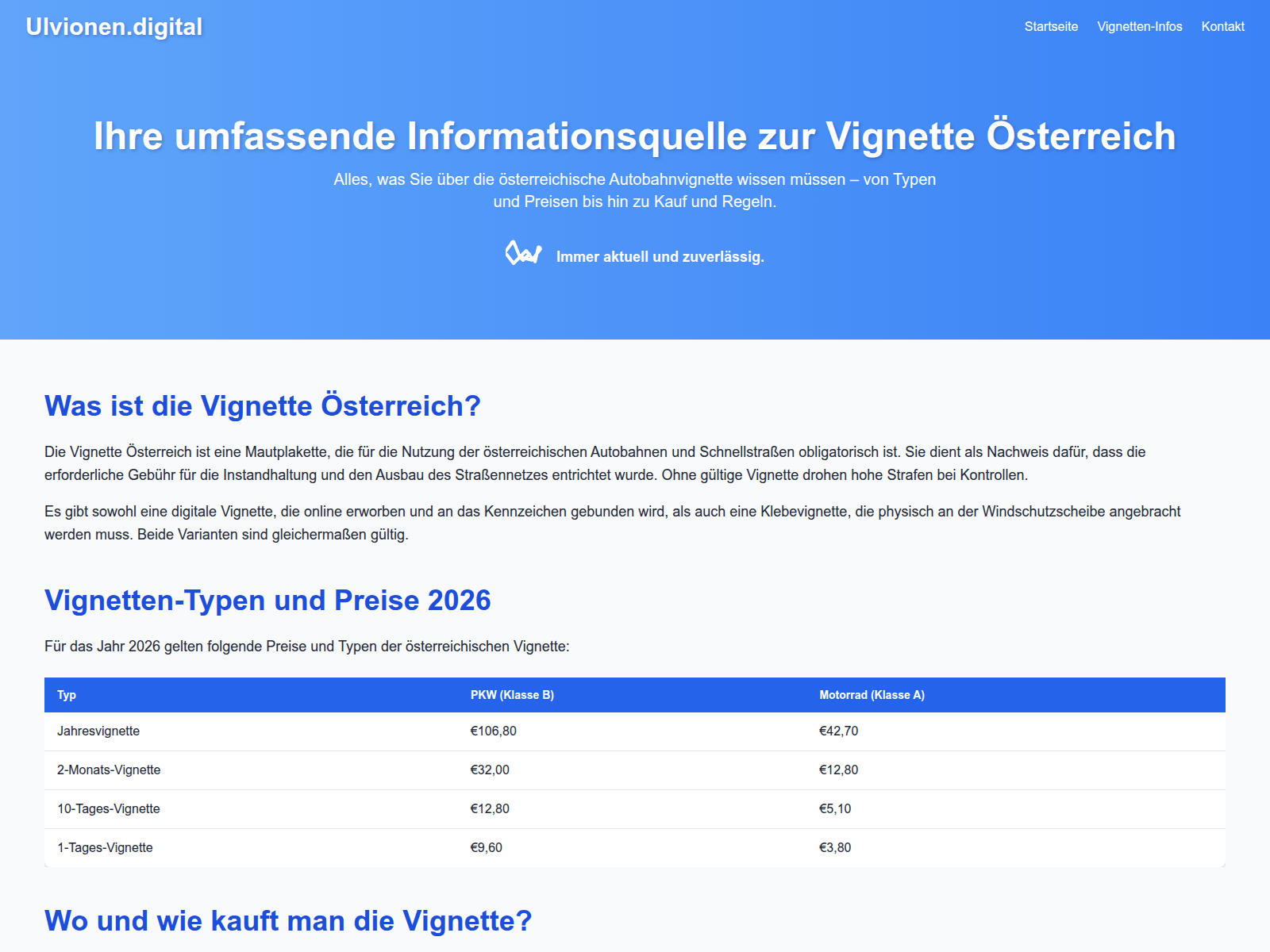 Screenshot of ulvionen.digital