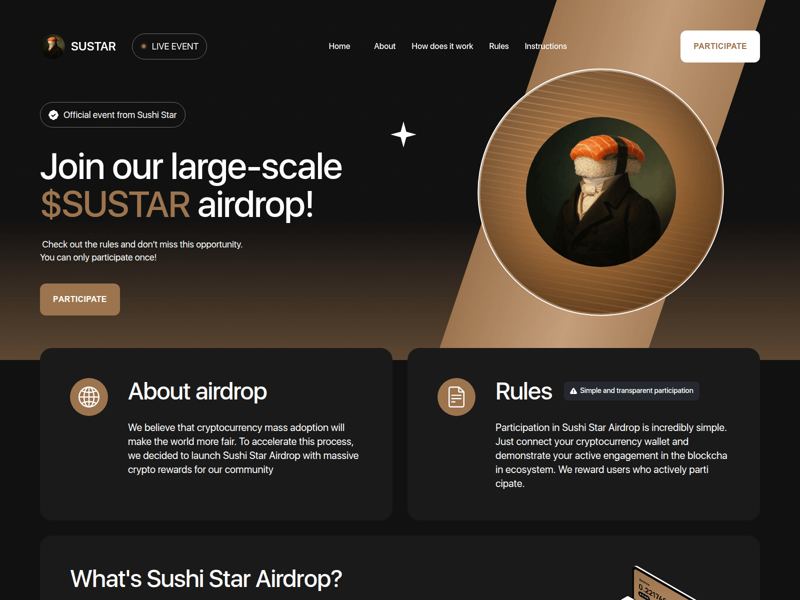 Screenshot of sustar.memedex.club