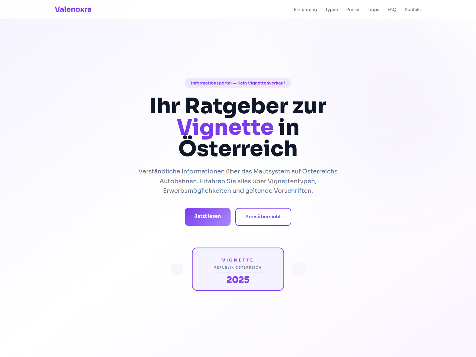 Screenshot of valenoxra.digital