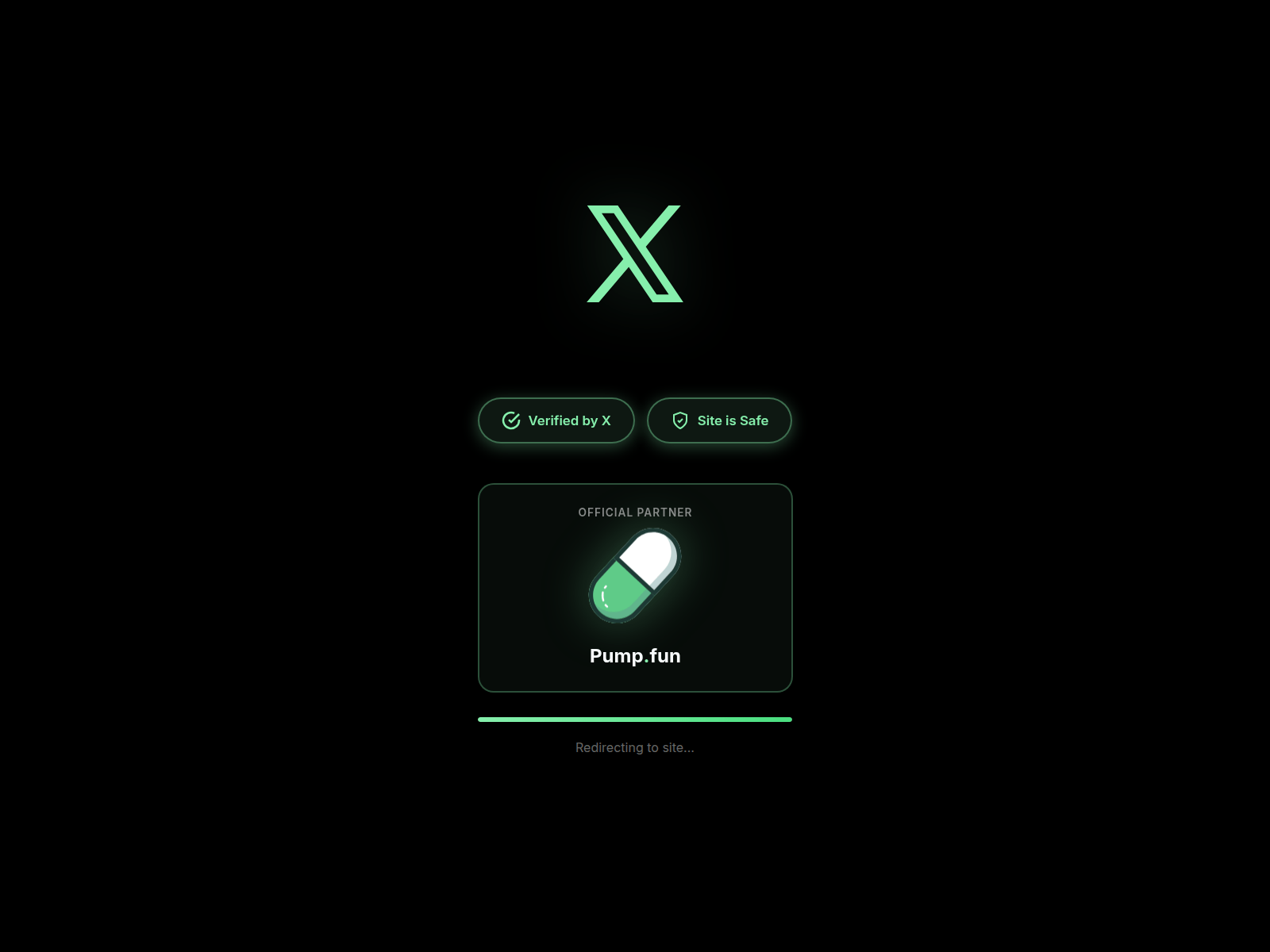 Screenshot of pump-return.fun