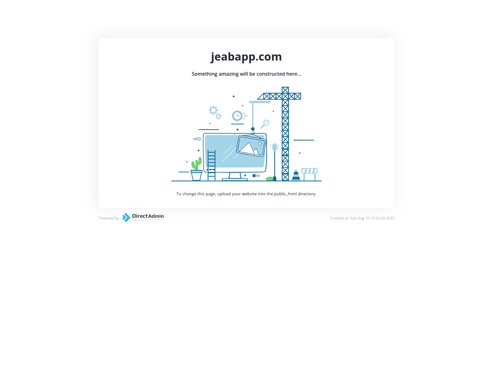 Screenshot of jeabapp.com