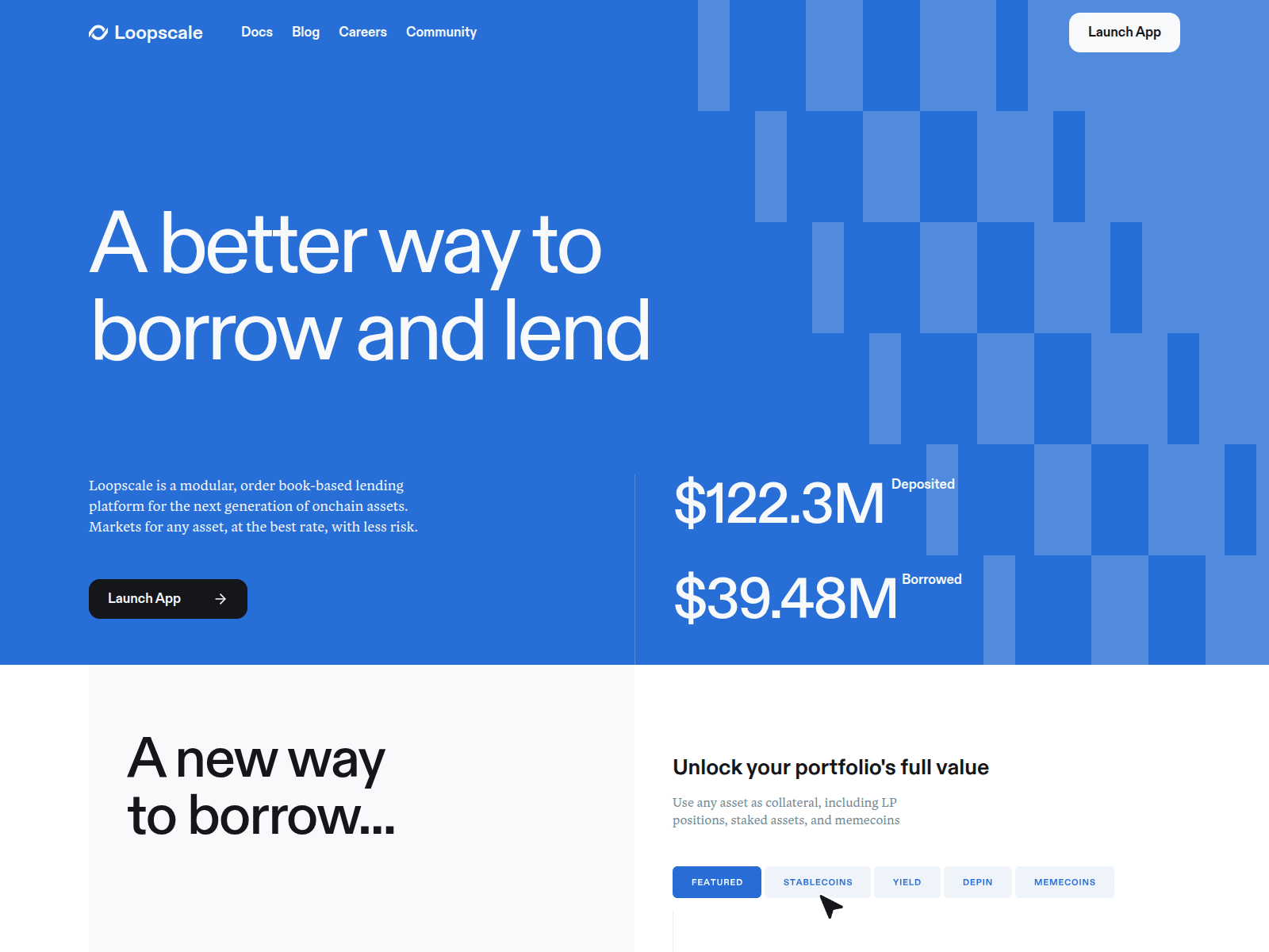Screenshot of loopsacale.com