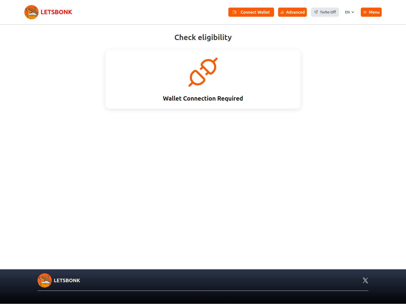 Screenshot of bonk.claims