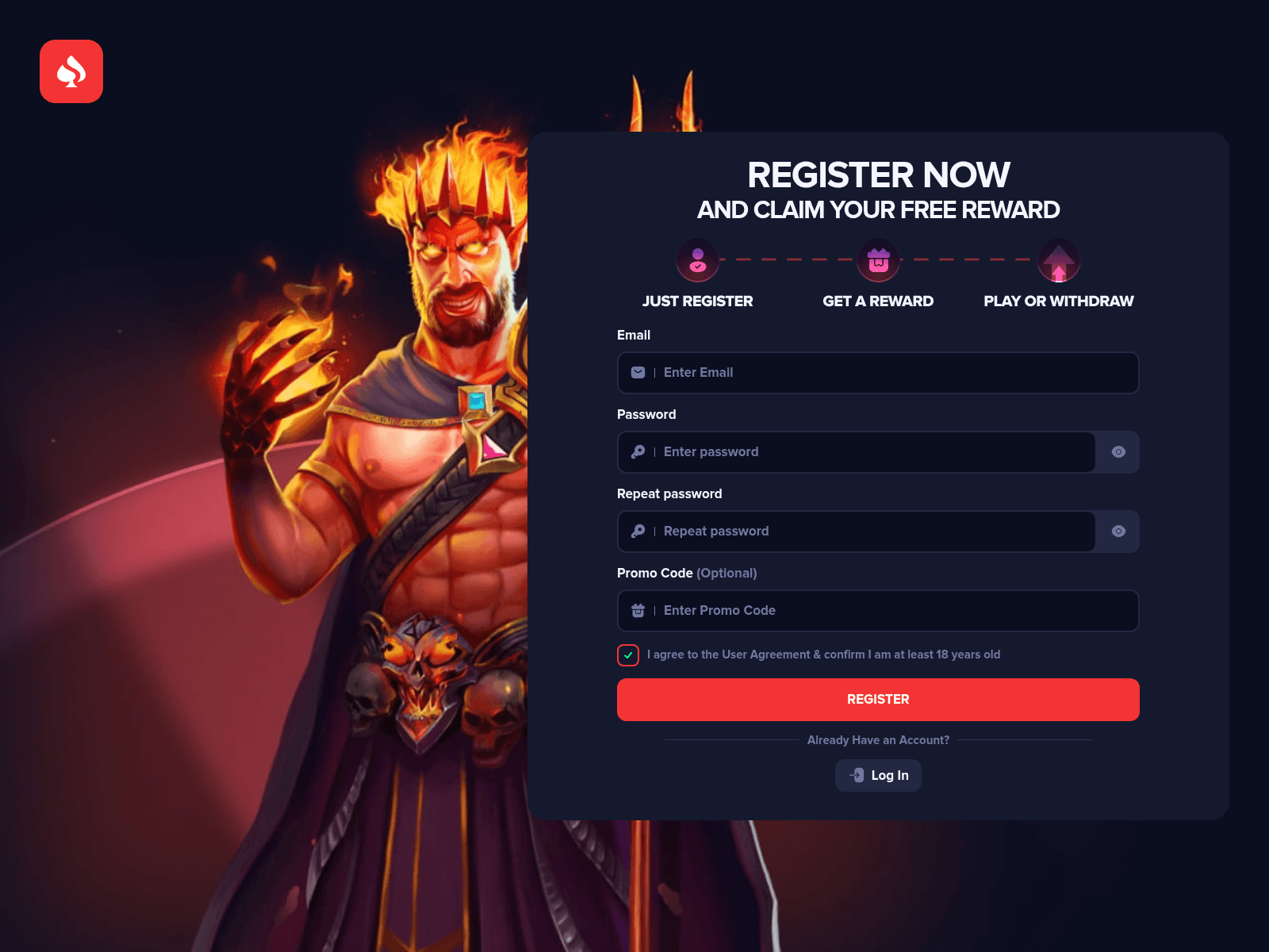 Screenshot of winrizz.net