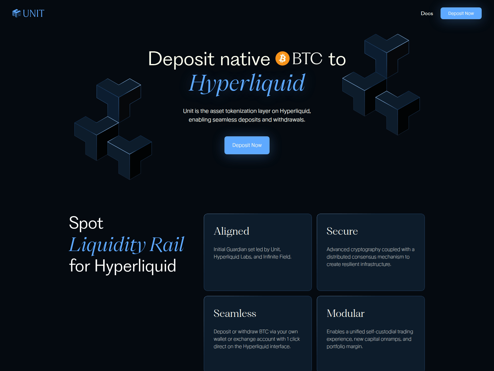 Screenshot of hyperunit.cc