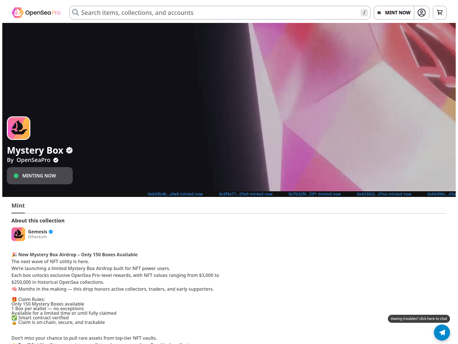 Screenshot of projectlicks-box09.vercel.app