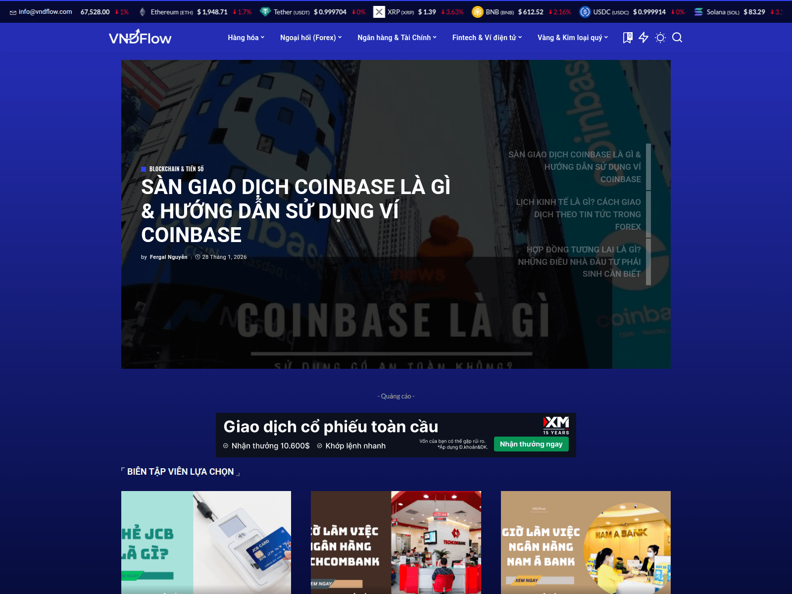 Screenshot of vndflow.com
