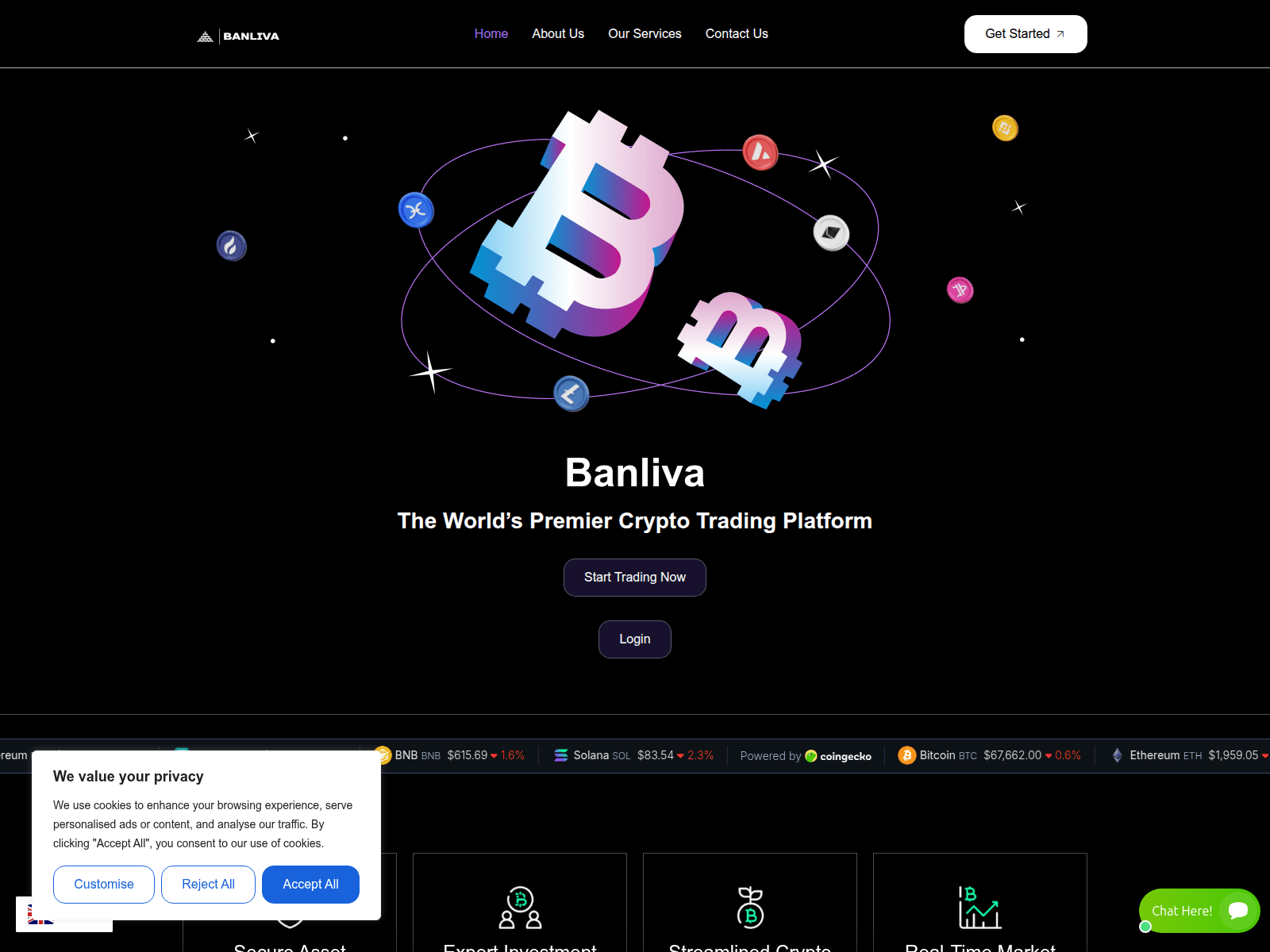 Screenshot of banlivatrusts.online