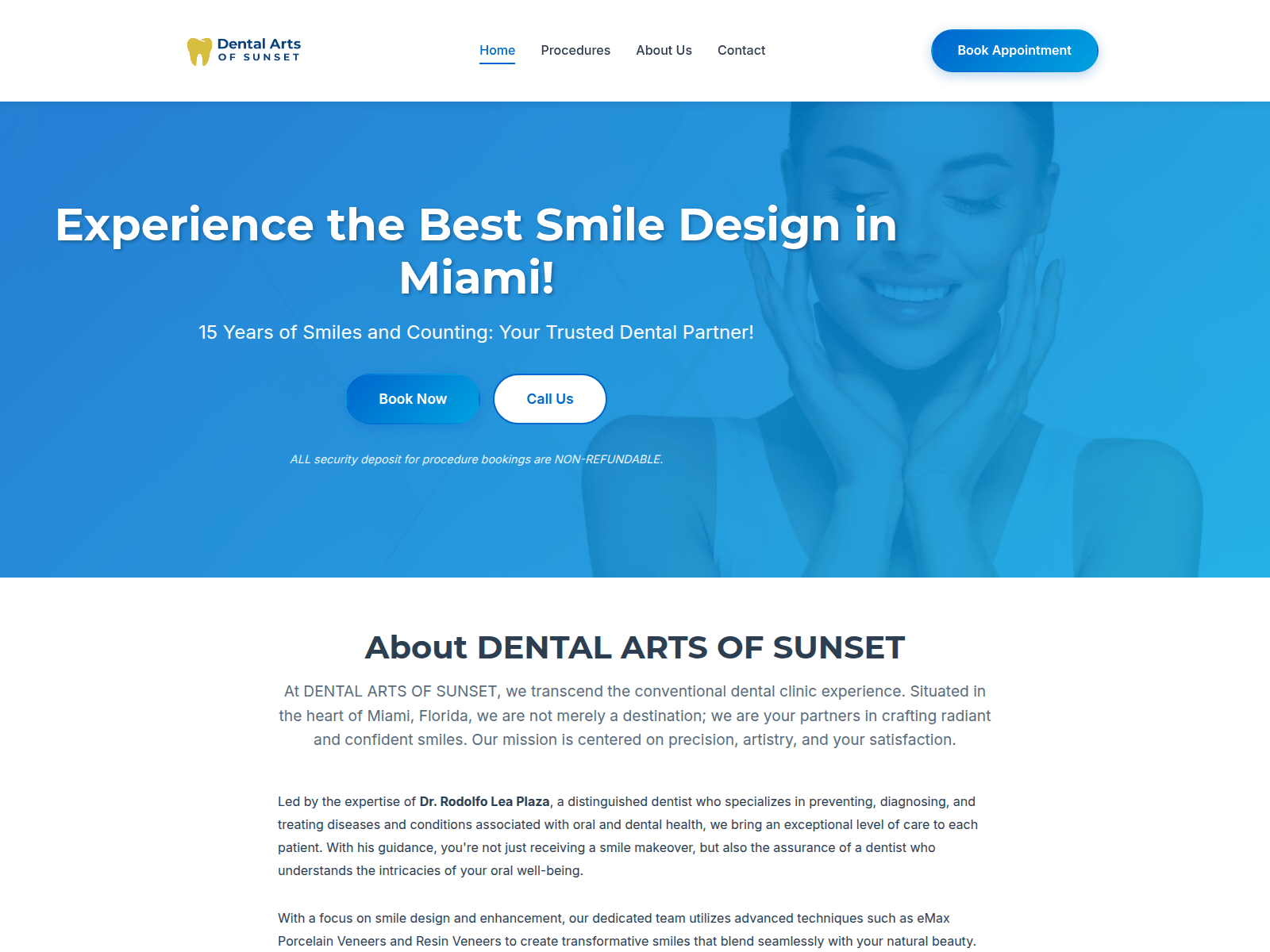 Screenshot of deluxedentalhub.com