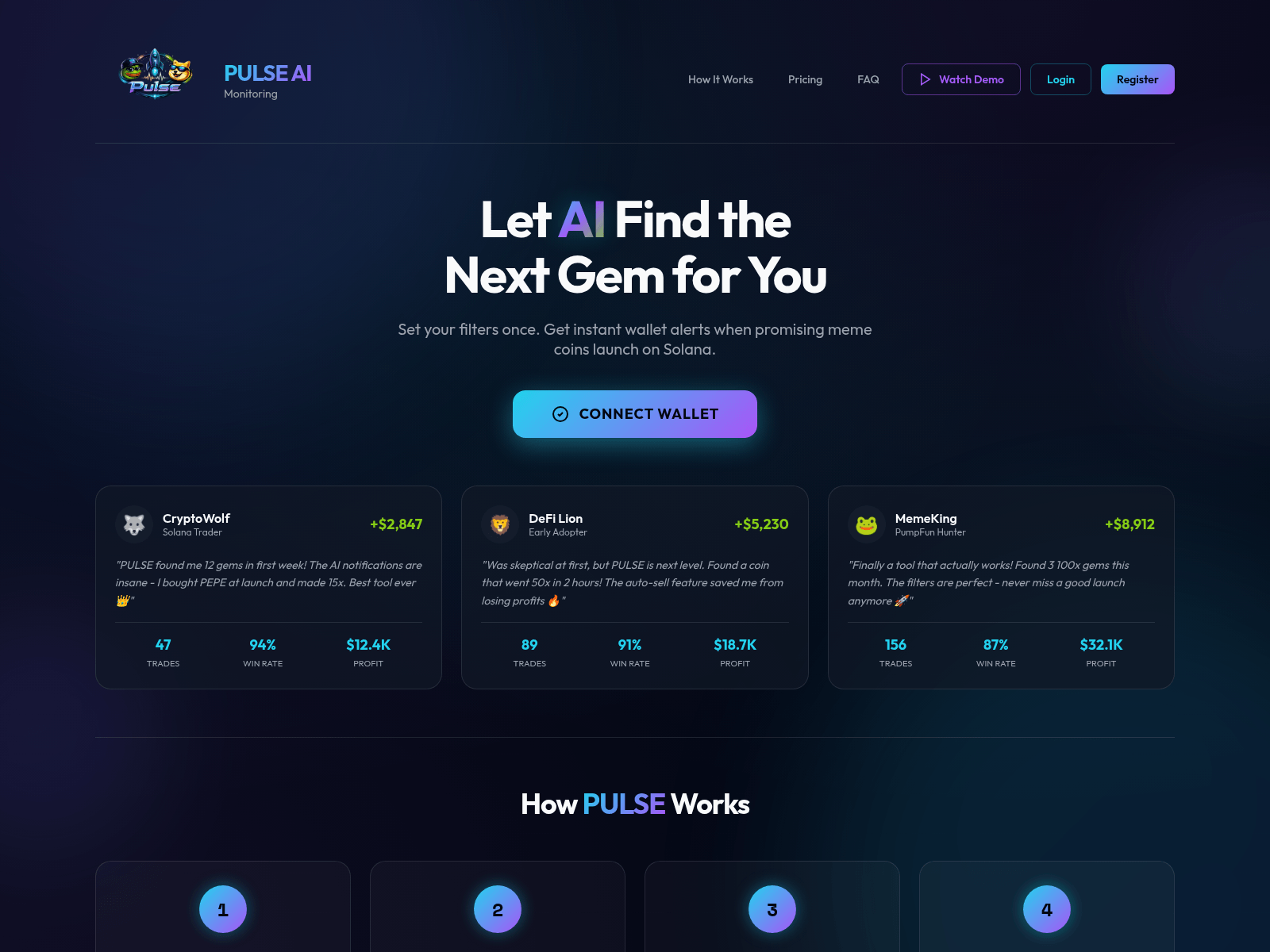 Screenshot of solpulse.top