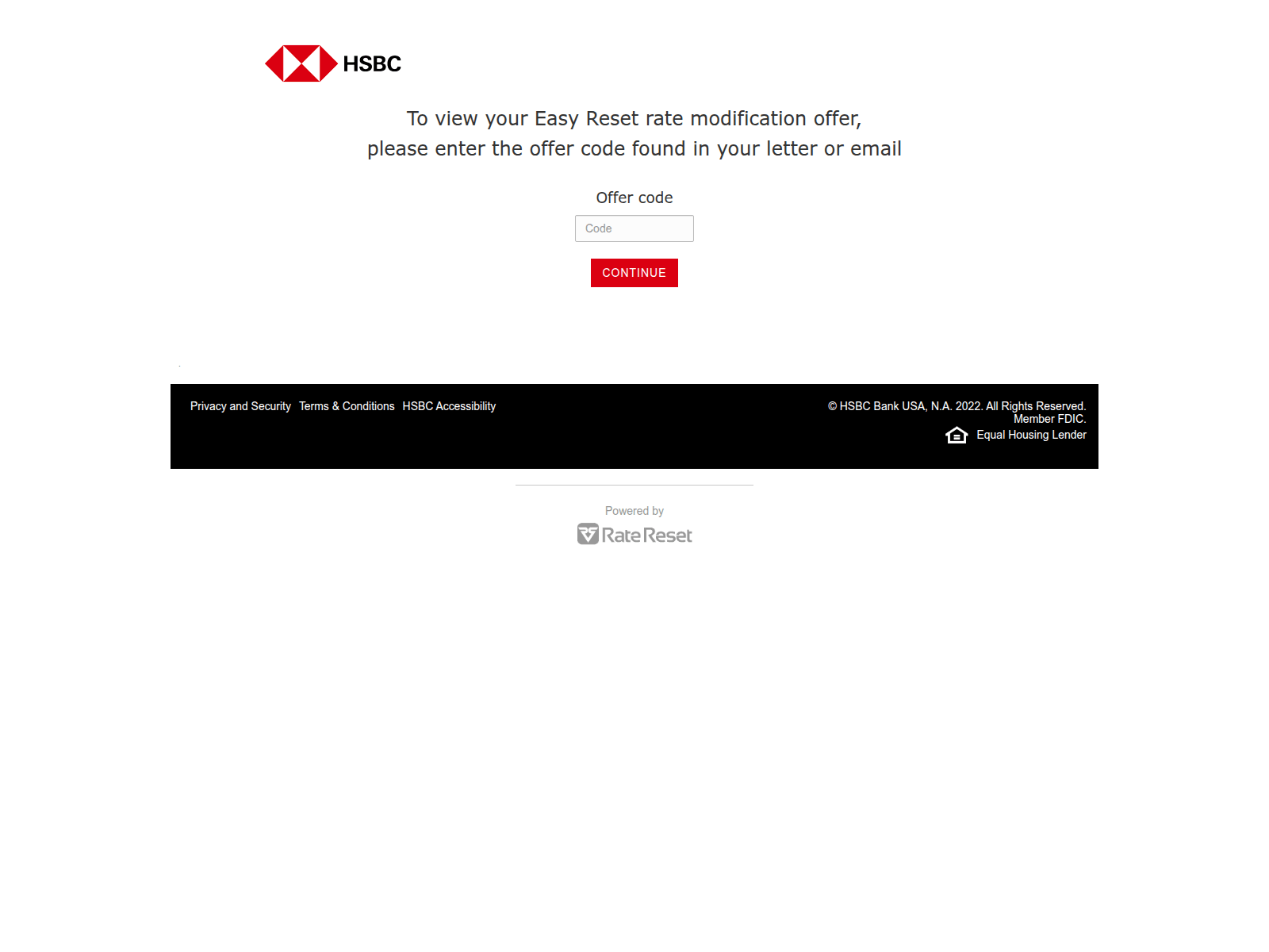 Screenshot of hsbc.ratereset.net