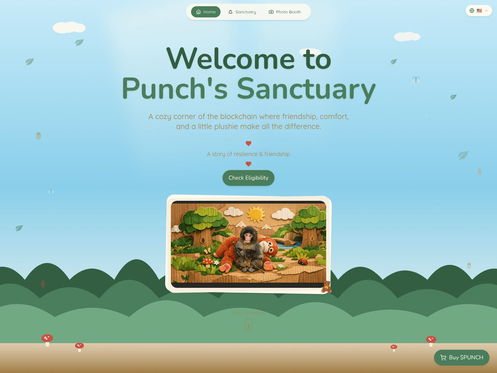 Screenshot of punchofsolana.com