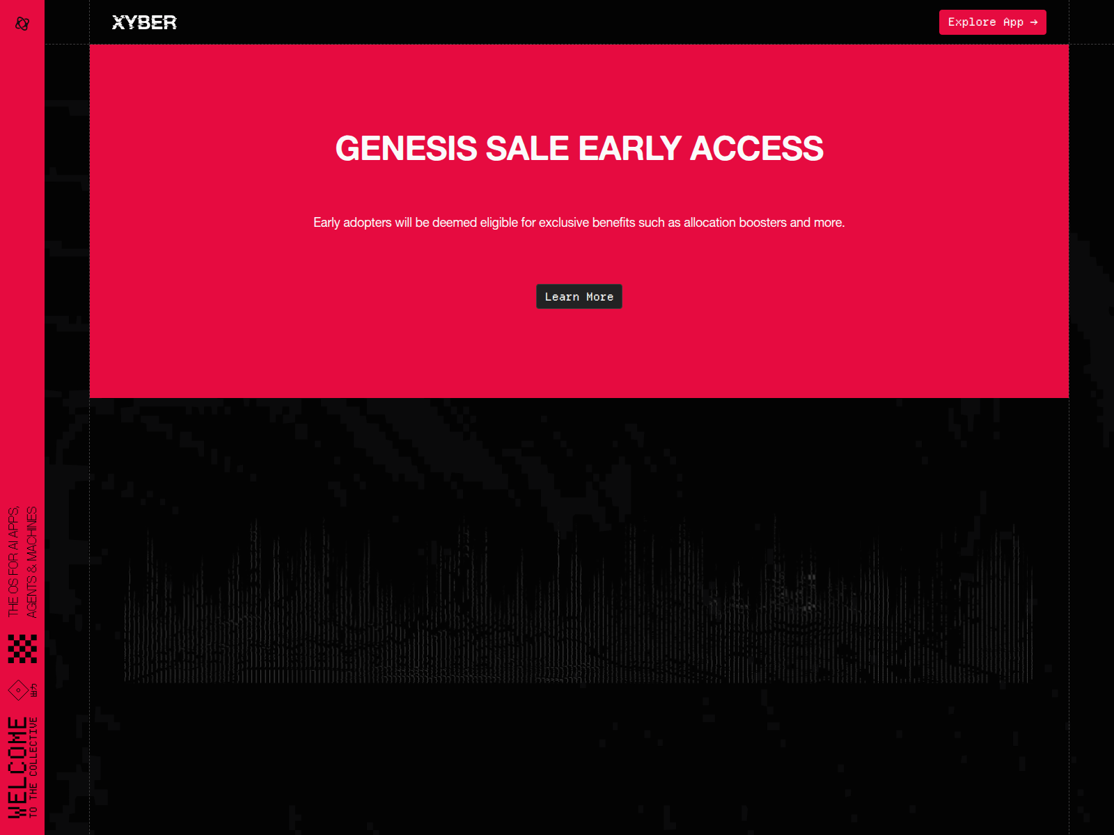 Screenshot of genesis-xyber.xyz