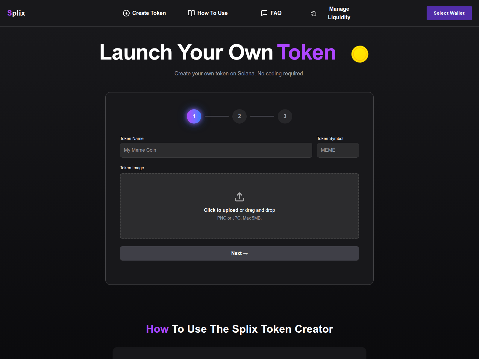 Forensic screenshot of www.splix.fun