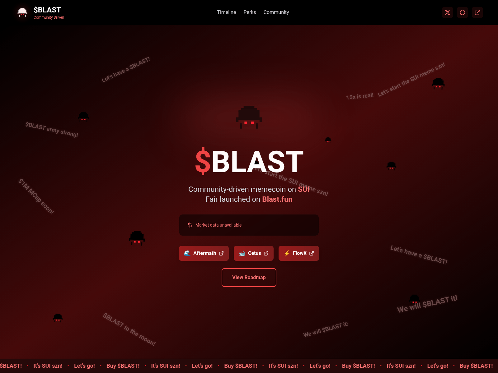 Screenshot of buyblast.fun
