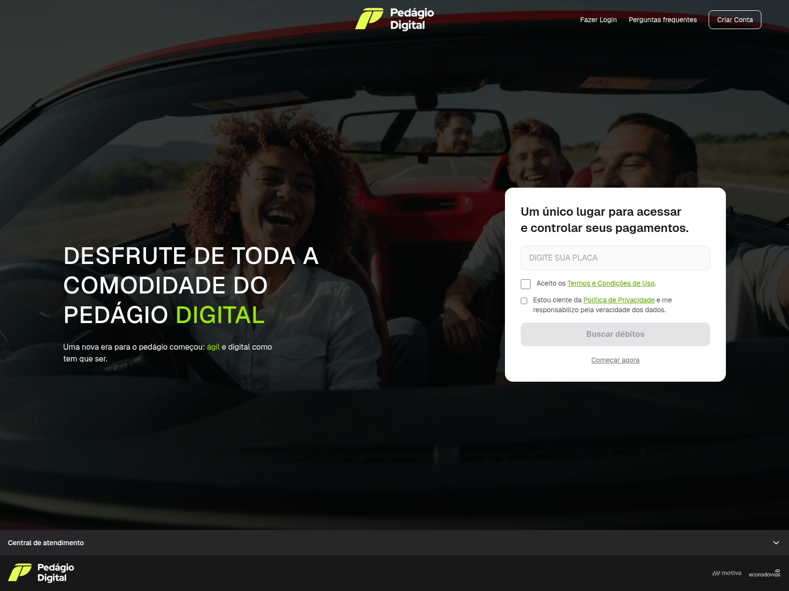 Screenshot of centralpedagiodigital.info