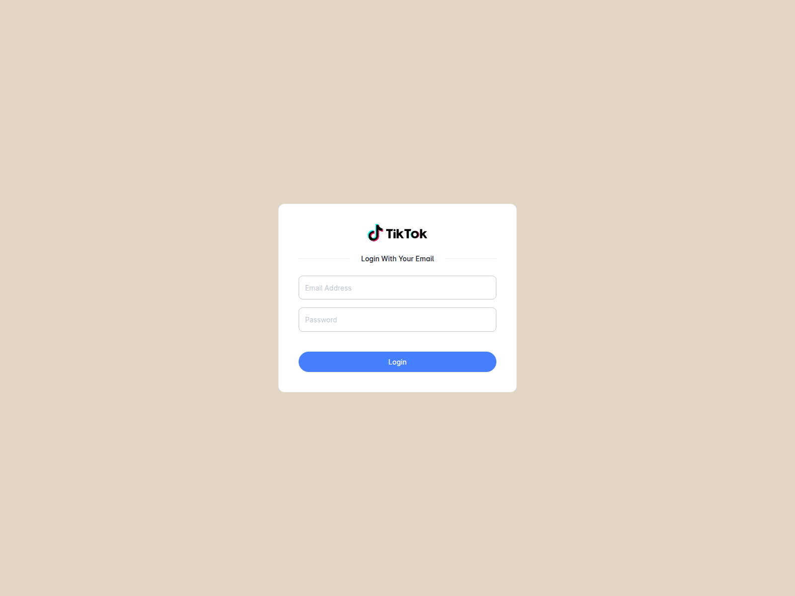 Screenshot of tiktok.tnzmedia.com