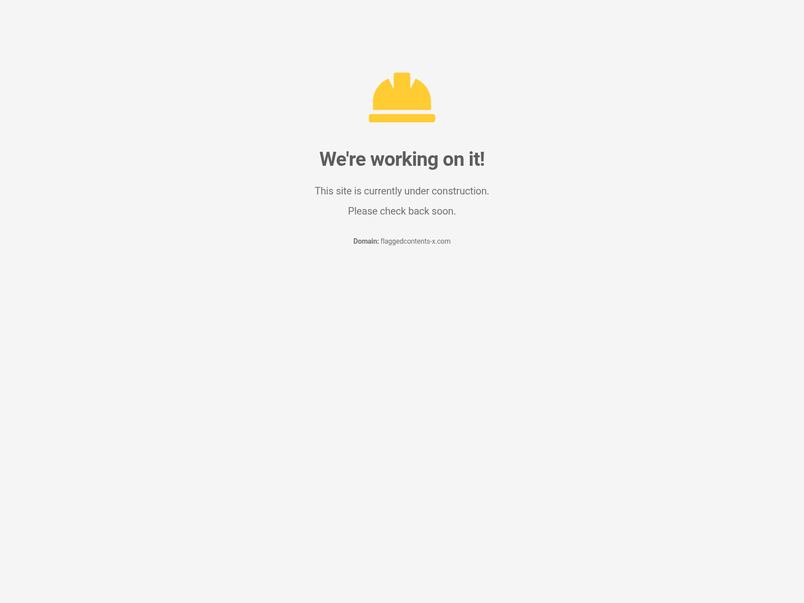 Screenshot of flaggedcontents-x.com