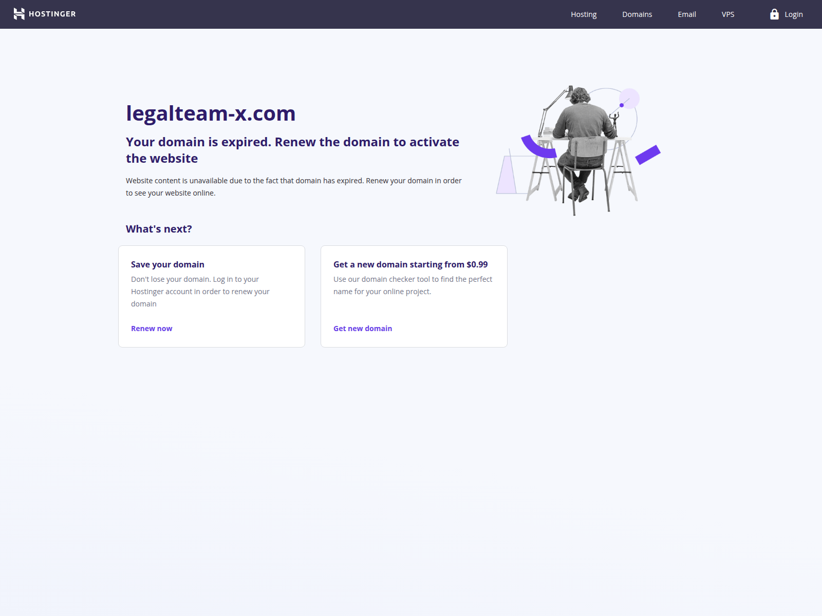 Screenshot of legalteam-x.com