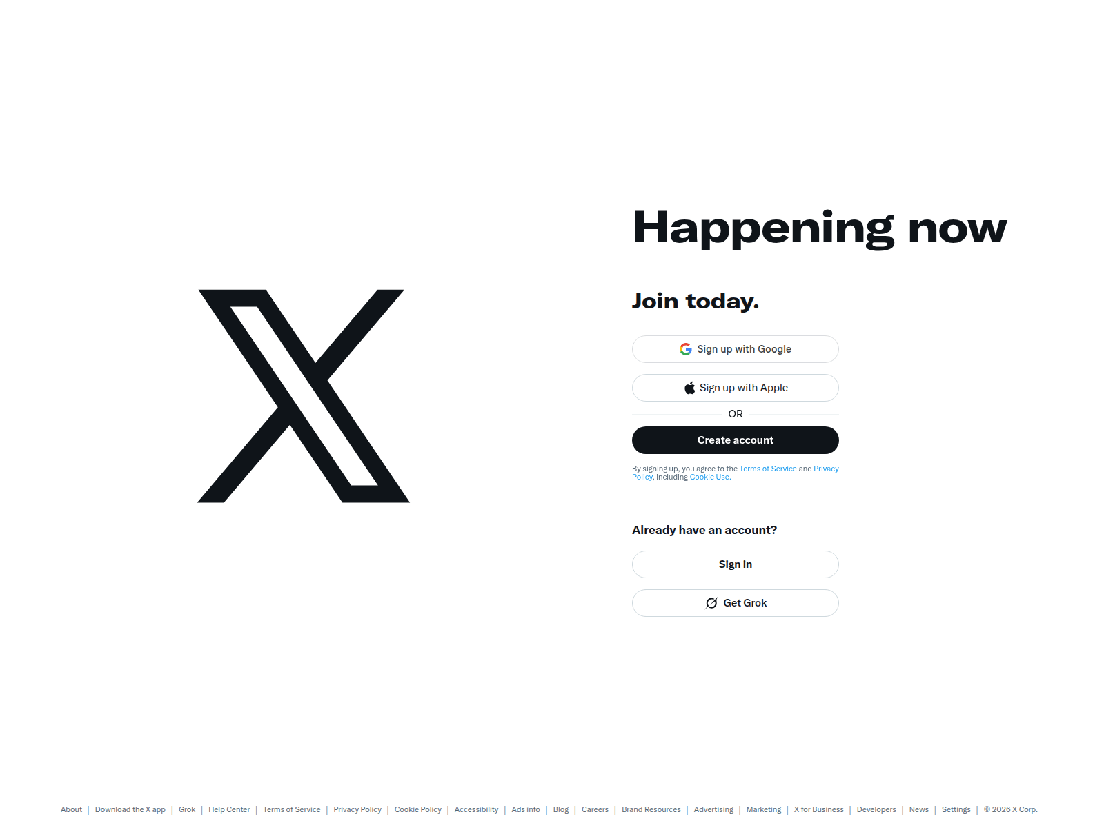 Screenshot of flagged-x.com