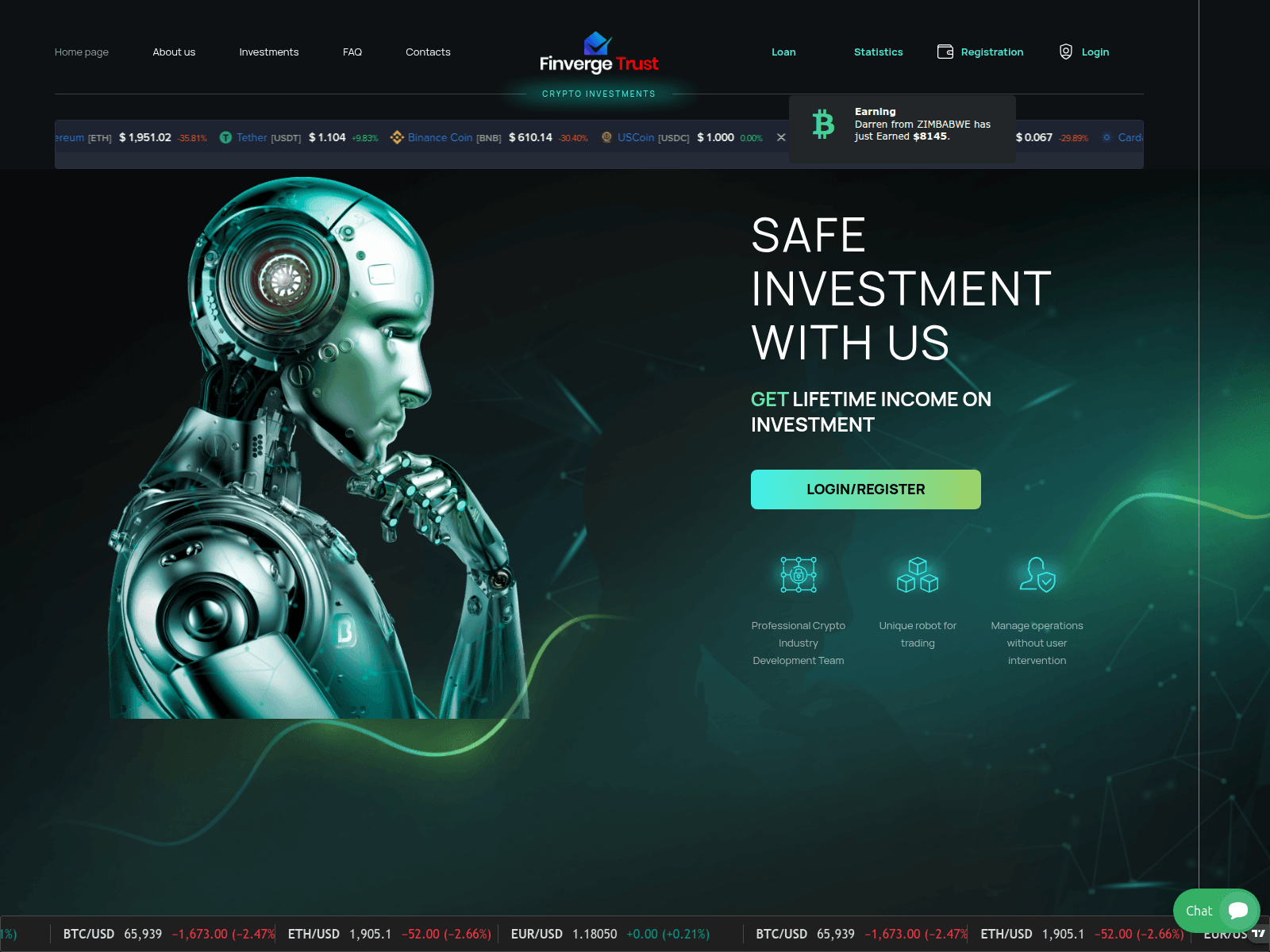 Screenshot of finvergetrust.com
