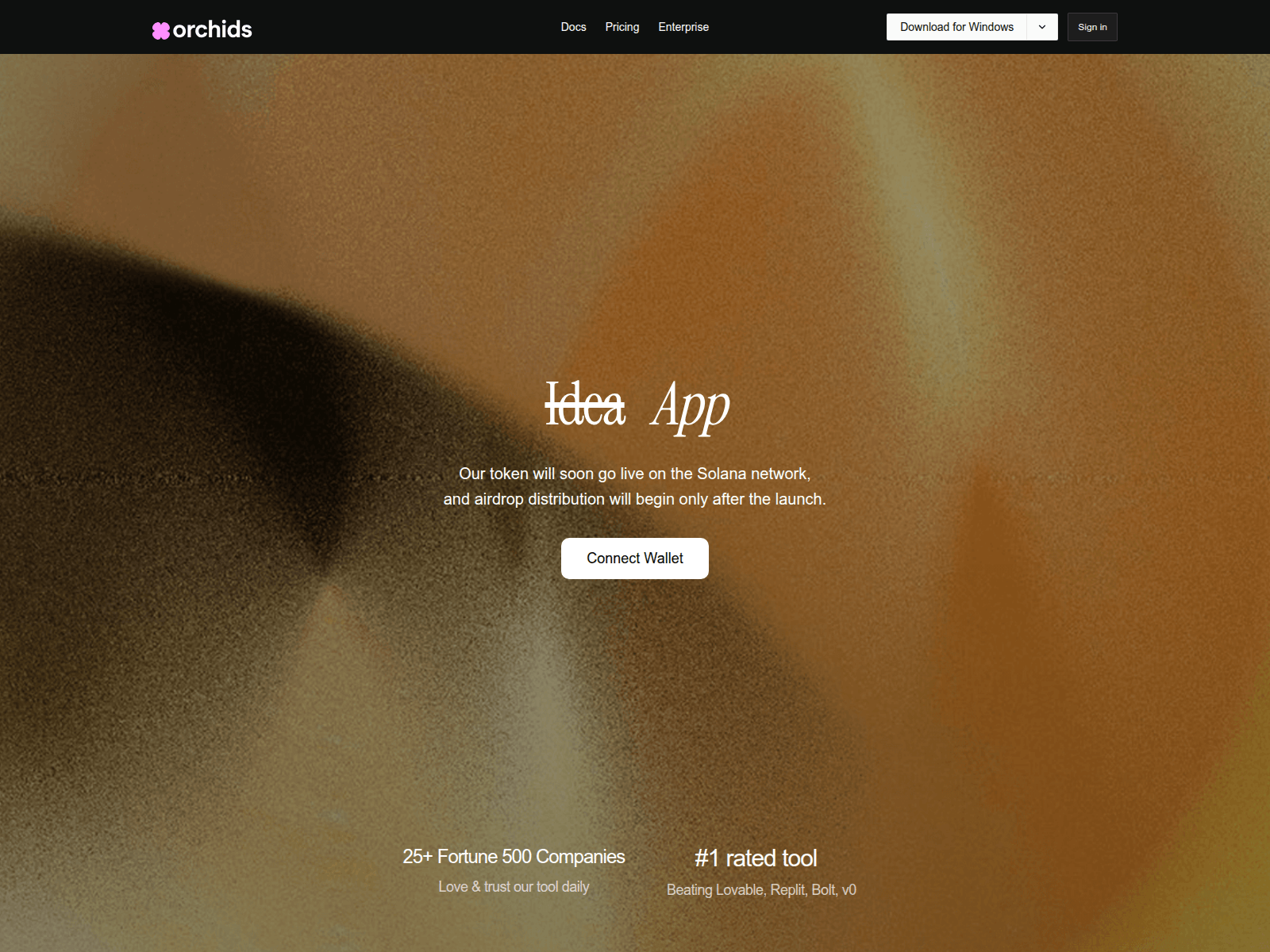 Screenshot of orch-orchids.app