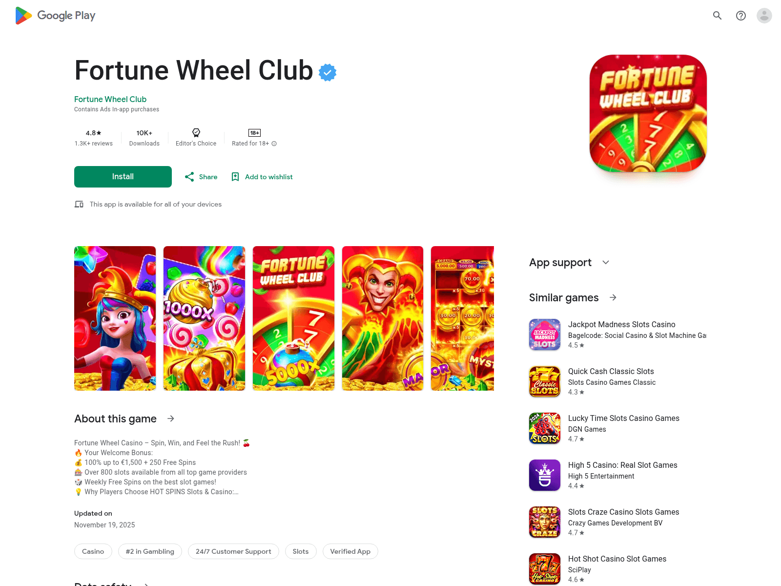 Screenshot of playgoogle-store.app