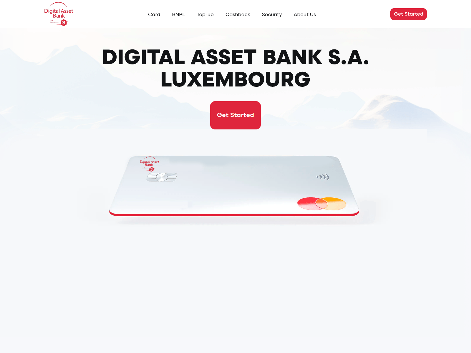 Screenshot of digitalasset-bank.com