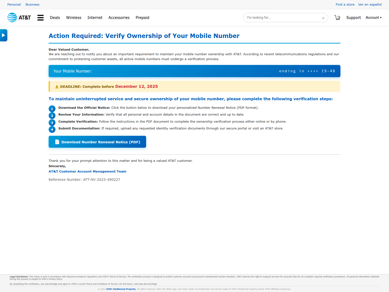 Screenshot of attsupportsecurityinc.github.io