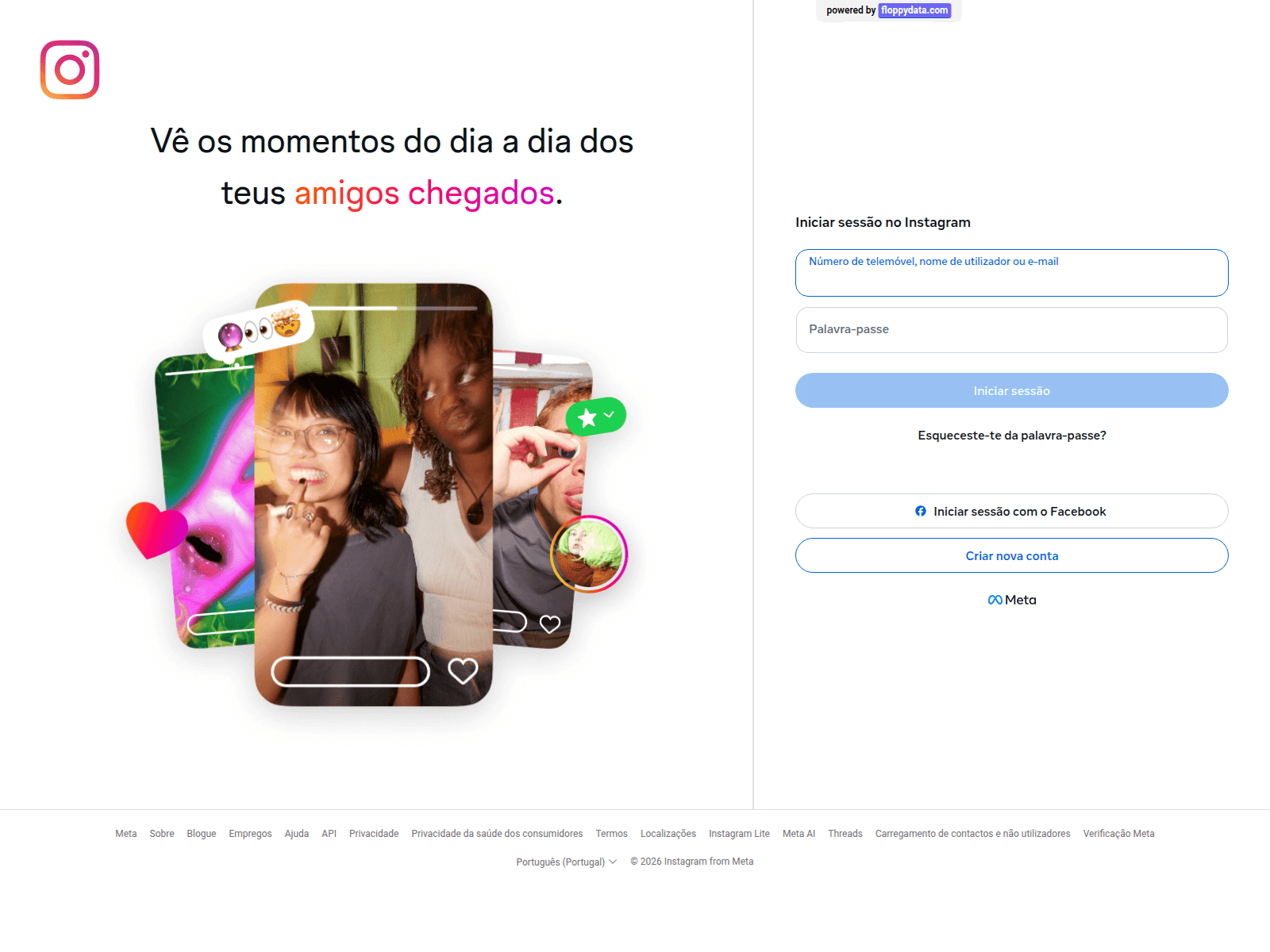 Screenshot of free.floppydata.com
