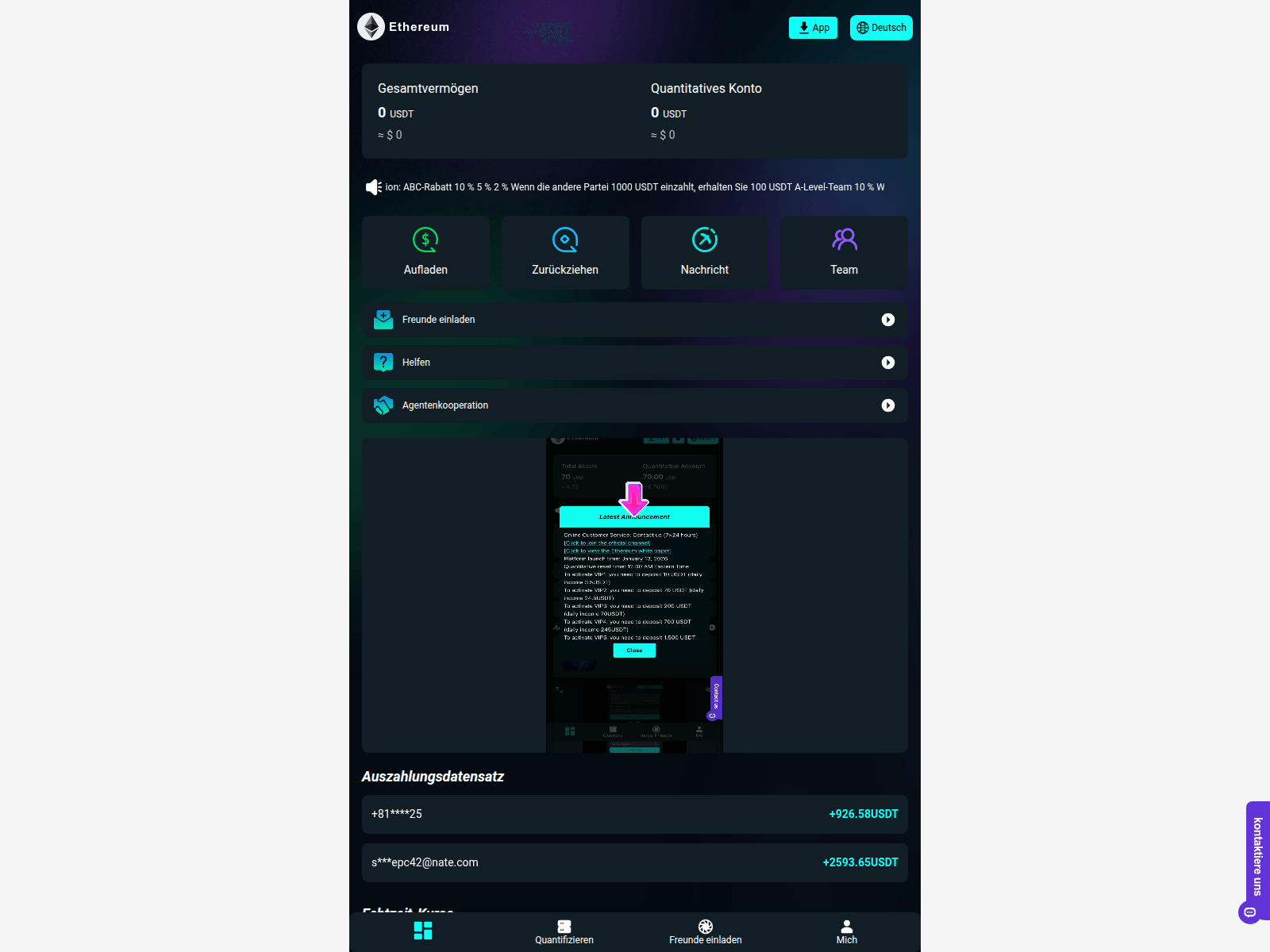 Screenshot of ethereum-inv.com