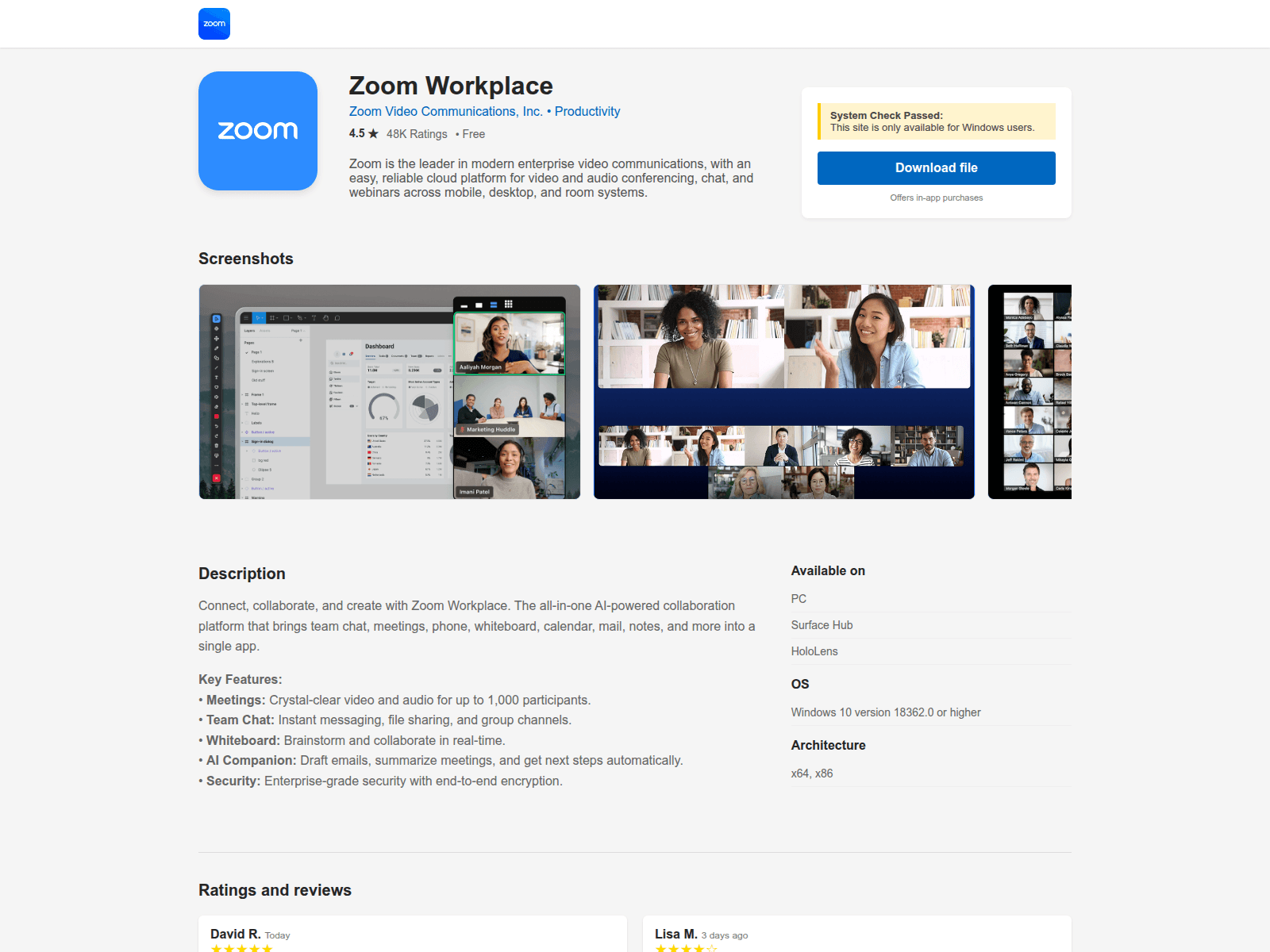 Screenshot of securezoominvite.xyz