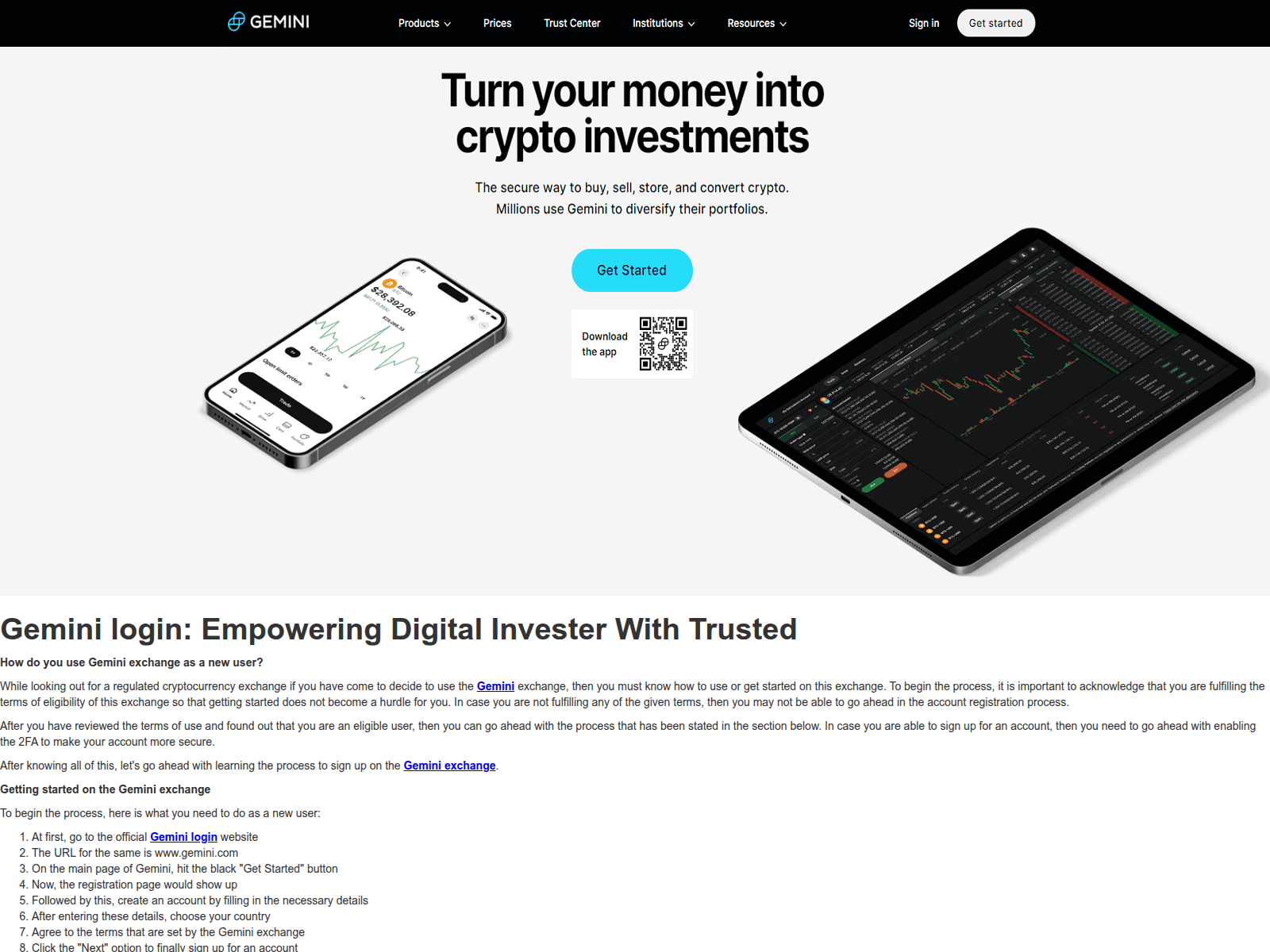 Screenshot of gmniollugi.webflow.io