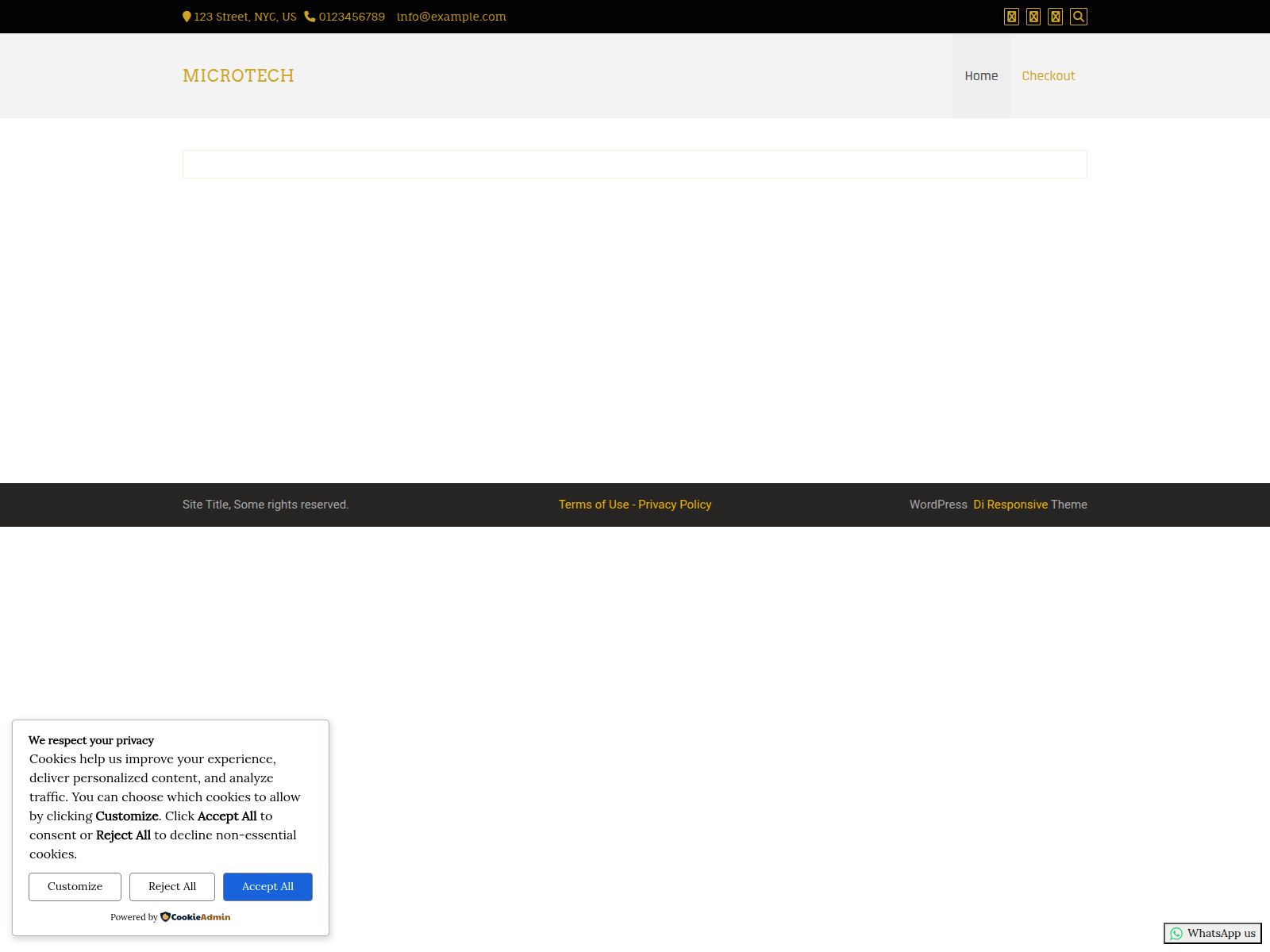 Screenshot of microtechstore.com