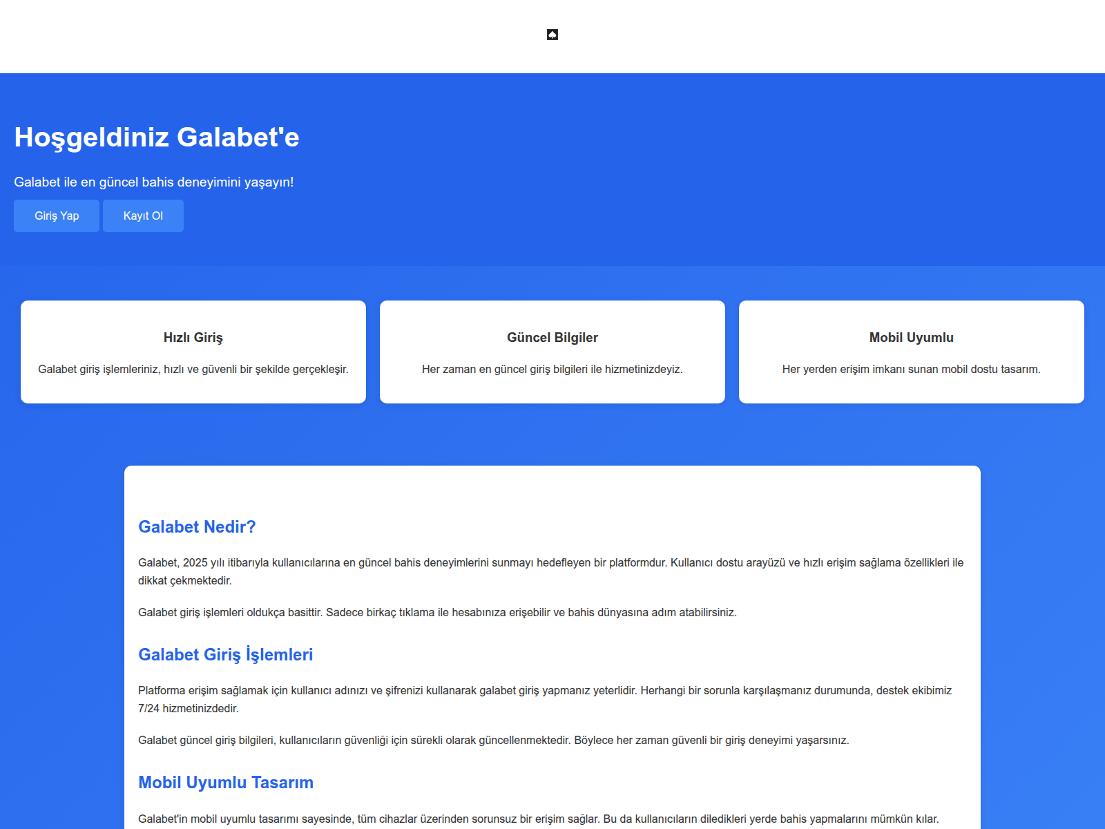 Screenshot of m.galabet-tr2026.top