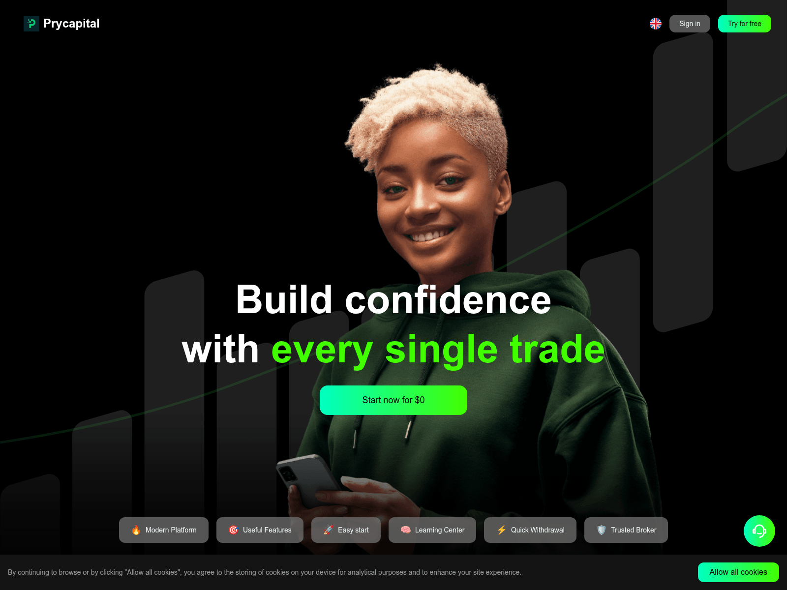 Screenshot of rhino.trade