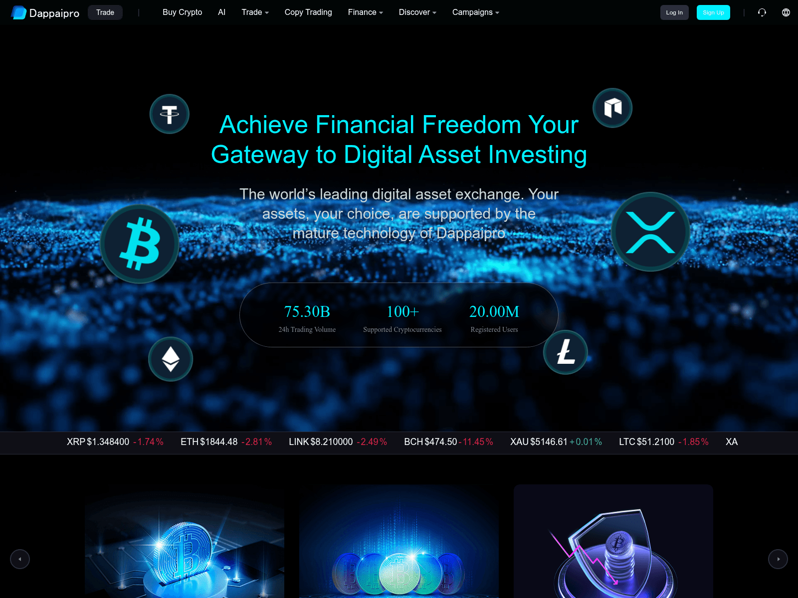 Screenshot of dappaipro.vip