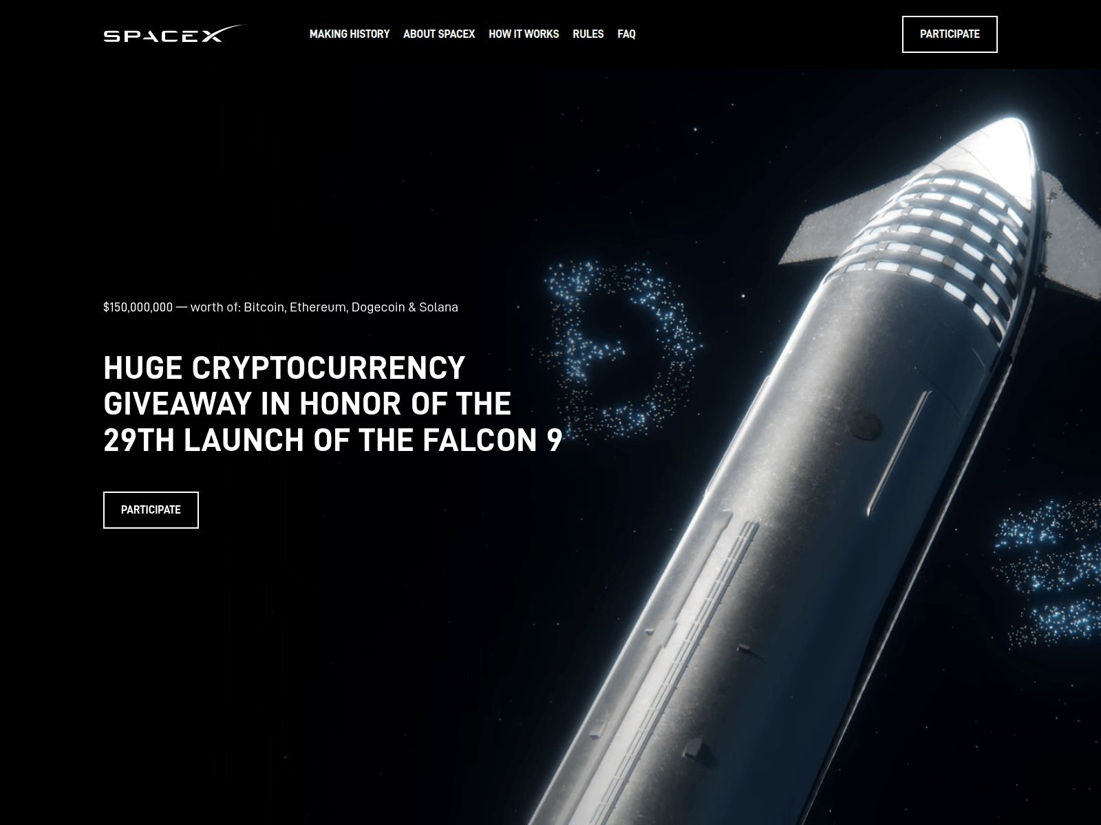 Screenshot of elon-foundation.com