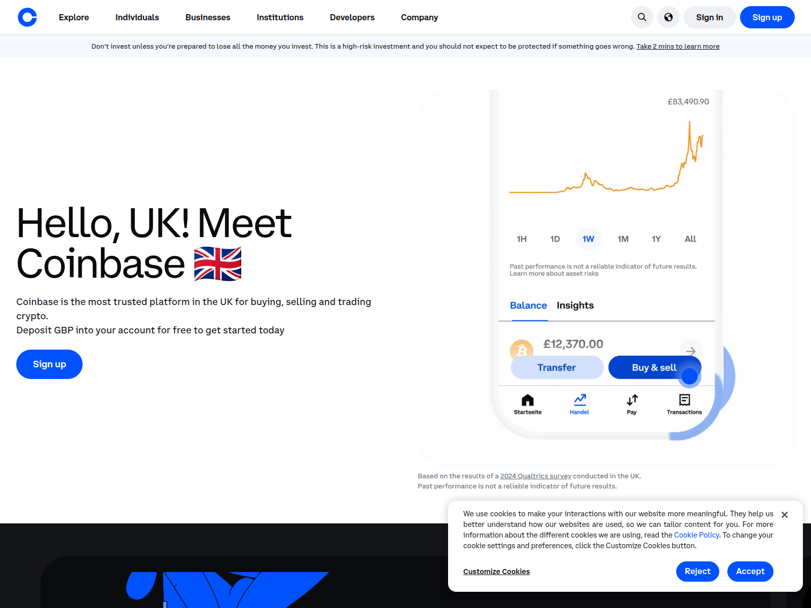 Screenshot of mysafe-coinbase.com