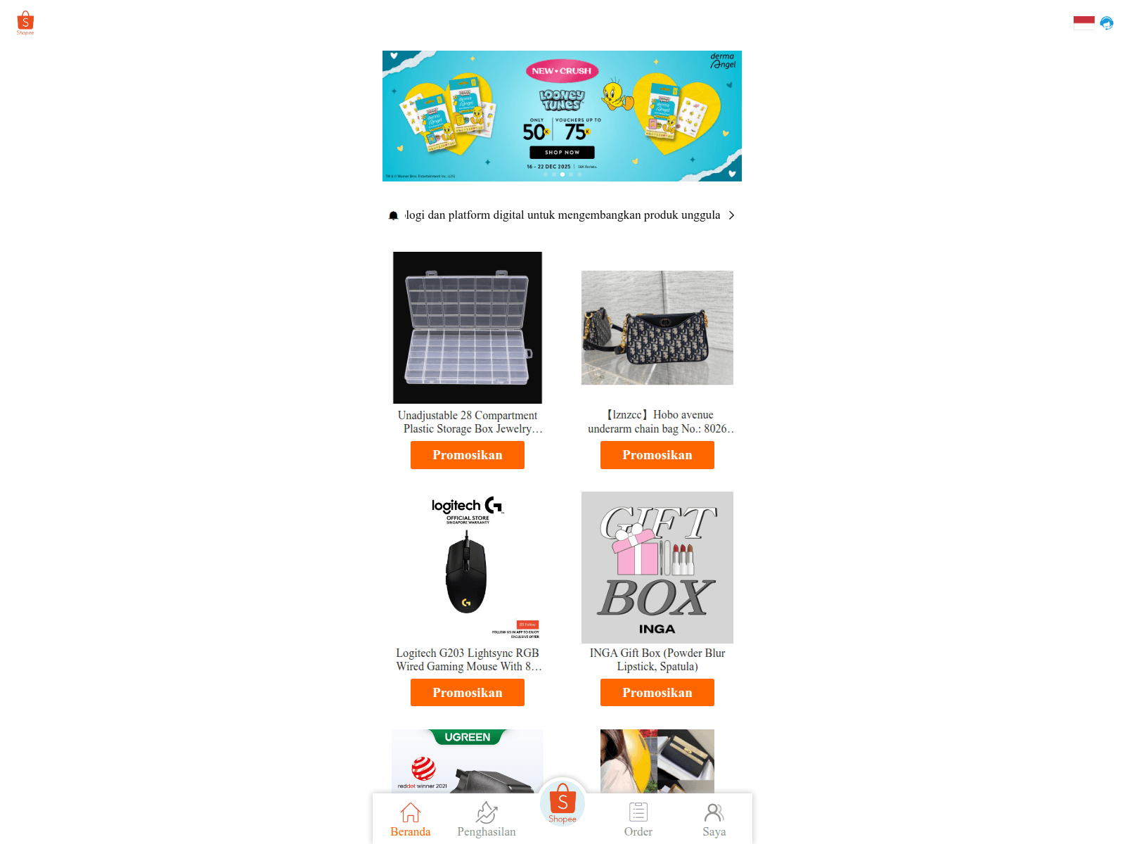 Screenshot of semuabisafreelanceiindo.com