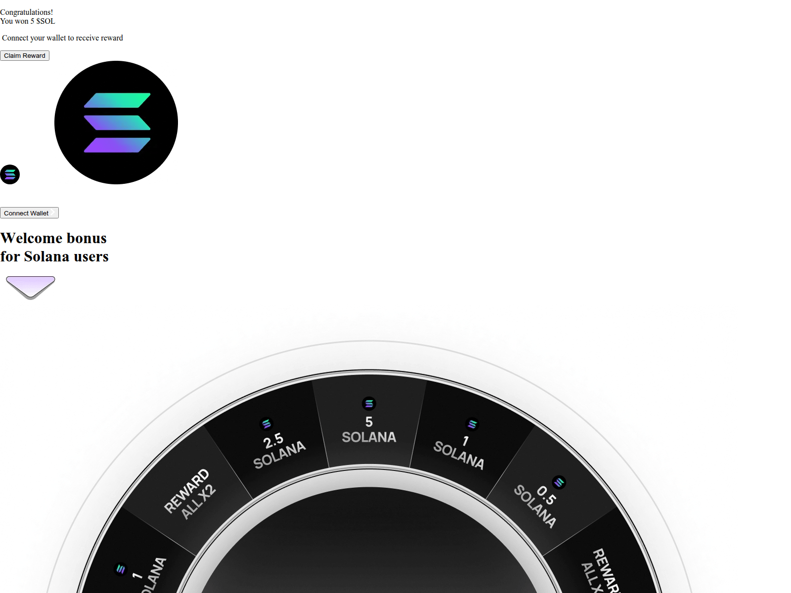 Screenshot of solwheel.cc
