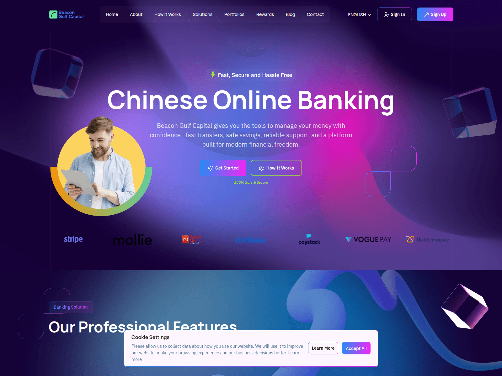 Screenshot of beacongulfcapital.com