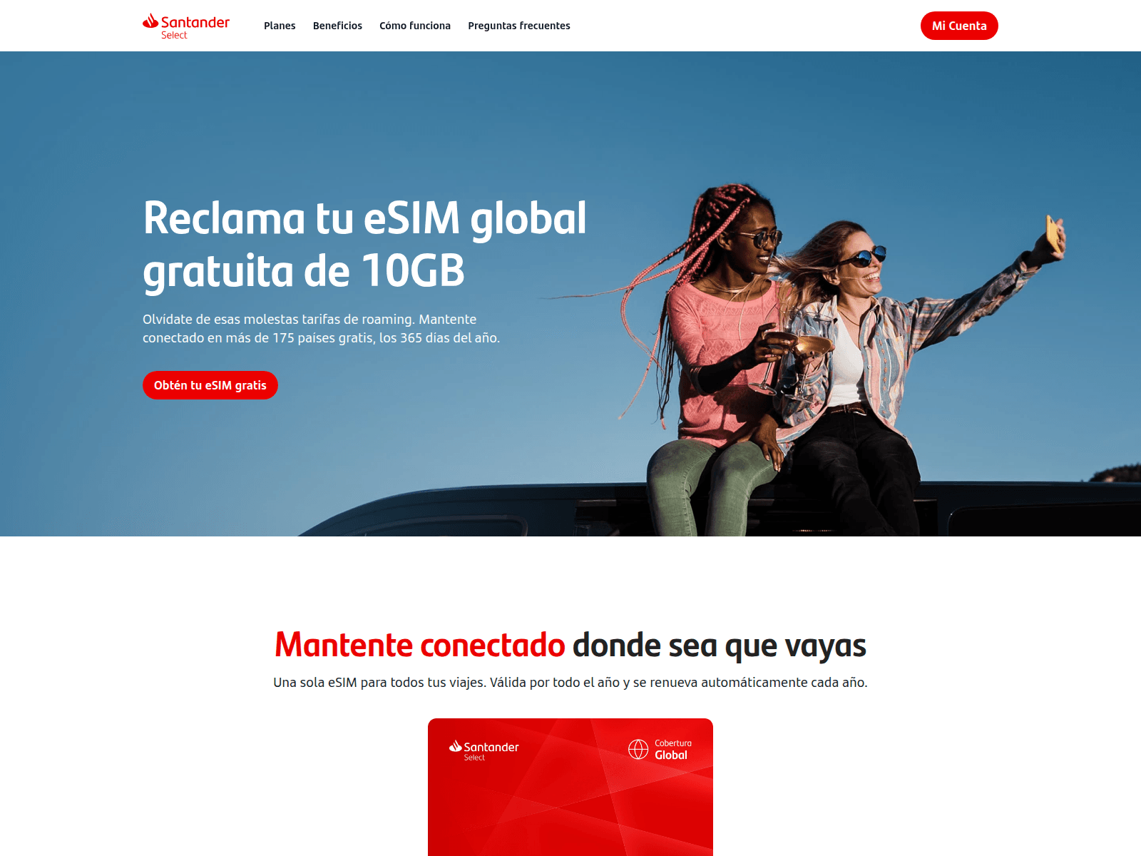 Screenshot of santander-chile-demo.webflow.io