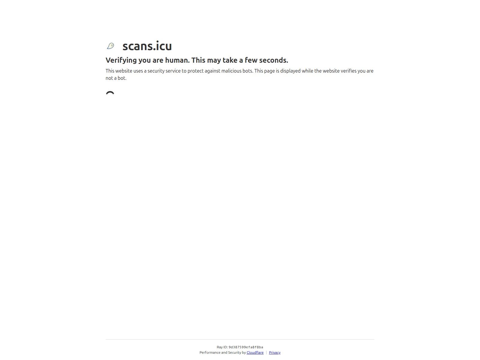 Screenshot of scans.icu